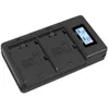 Caricabatteria doppio USB LCD per batteria per fotocamera LP-E6 LP E6 LPE6 Canon 5D Mark II III 7D 60D EOS 6D 70D 80D 240115