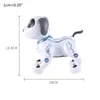 N80C télécommande chien RC robot cascadeur chiot danse Programmable jouet intelligent cadeau 240116