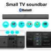 Högtalare BT5 TV SoundBar Wireless Bluetooth -högtalarens hemmabioljudsystem Stereo Surround med FM Radio Aux USB Music Center Boombox