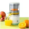 Elektrisk rostfritt frukt Juicer Juicers Orange Squeezer Juice Machine Hushållsverktyg 240116