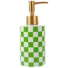 Garrafas de armazenamento Handwashing Fluid Lotion Bottle Shower Soap Dispenser Shampoo Cerâmica com bomba de viagem