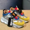 Designer Schoenen Reflecterende Sneakers Chain Reaction Casual Schoenen Zwart Wit Rood Multi-color Heren Dames Trigreca Trainers Schoenen