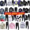 2023 2024 Real Madrids BELLINGHAM VINI JR Fußball-Trainingsanzug Männer und Kinder 23 24 Fußball-Trainingsanzug Trainingsanzug Jogging-Set Chandal Futbol Survêtement