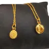 Pendant Necklaces Trendy Shiny Girl Gift Niche Design Durian Necklace Korean Style Women Fashion Jewelry