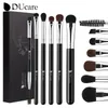 Ducare 6-7PCS Tools Powder Foundation Eyeshadow Eyeshadow Synthetic Hair Women Makeup Brush Set 240115