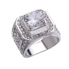 حلقة Solitaire Ring الأوروبية والأميركية أزياء جديدة عدوانية ماس ماس FL Micro Set 756 Q2 Drop Dropress Jewelry Ring DHU7G