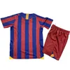 Kids Retro Soccer Jerseys Barcelonas Xavi Ronaldinho Ronaldo Rivaldo Guardiola Iniesta Classic Football Shirt 2005 2006 2008 2008 2010 2016 2015 2016 05 06 08 09