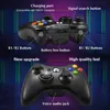 För Xbox 360/Slim/Elite/Winodow Video Game GamePad Wireless/Wired 2.4G Gaming Controller PC 6-Axis Joystick Dual Vibration 240115