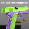 Sand Play Water Fun Mini 3D Model Toy 1911 Gun Pistols for Boys Kids Bullets No Fire Rubber Band Launcher Gift Print Gravity Cub Crot