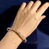 Bracelets New Trend Classic Good Quality Hot Brand Anniversary Gifts Bracelets For Women Wedding Engagement Luxury Jewelry Cross Zircon