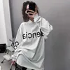 Men's T-Shirts designer brand b Home High Version Paris Website Heavy Industry Embroidery Letter Long Sleeved and Women's Loose Fashion Brand Ba T-shirt CW35