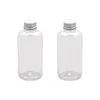 Opslagflessen 10 stuks hervulbare containers make-up waterlotion lege fles met aluminium deksel voor binnen en buiten