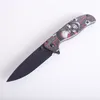 3D Steel High Hardness Camping Folding Knife Stainless Steel Hunting Knifes Survival Pocket Knives Multi function Outdoor Cutlery Blades Sharpen Cutter