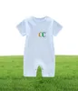 baby Rompers Boys girls designer letter print Pure cotton shortsleeved and Long sleeve jumpsuit newborn romper G3656310332