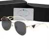 Лучшие роскошные солнцезащитные очки с линзами, дизайнерские женские мужские очки для пожилых людей, очки для женщин, оправа для очков, винтажные металлические солнцезащитные очки с коробкой 2660