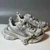 3xl Sıradan Ayakkabı Tasarımcı Spor Ayakkabı İz 3.0 Erkek Kadın Retro Siyah Beyaz Sarı Naylon Platform Shakeaces Runner Sports Trainer EE35-46