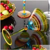 Heupflessen 270 ml creatieve Margarita wijnglazen handgemaakte Colorf cocktail glazen beker beker lood-thuis bar bruiloft feest drinkware D Dh29I