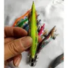 20pcs 3.0# kalamar jigs kalamar kanalda balıkçılık cazibesi jig yem ahşap karides.