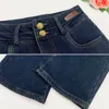 Micro Flared-Jeans aus Samt für Damen mit hoher Taille, schmaler Passform und Winterkleidung. Kleine Statur, schlankes Aussehen und große Größe. Amerikanischer Stil