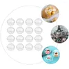 Take Out Containers 60 Pcs Cake Box Dessert Packing Boxes Cookie Case Baking Supplies Bread Plastic
