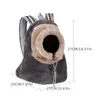 Sac de transport pour chien, Portable, ouverture frontale, sac de poitrine pliable pour animaux de compagnie, emballage universel de voyage, respirant