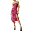 캐주얼 드레스 여성 꽃 메쉬 드레스 여름 칵테일 비치 스트리트웨어 2000 년