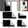 122,4 m DIY Portable Travel Blackout Curtain Blind Window Thermal Isolated Curtain Stick On Non-Perfored Temporary Curtain 240116