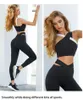 Dames Fitness Trainingspakken 2-delige sets Schokbestendige bh's Push-up leggings Gymkleding Trainingspakken Dames Panty's Sportkleding S-XL 240115