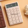 Calcolatrici Semplice calcolatrice portatile per studenti di contabilità finanziaria. Piccolo ufficio multifunzione per la scuola, cancelleria per desktop