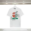 T-shirts pour hommes T-shirts de créateurs de mode Hommes à manches courtes lettre motif de fleur imprimé T-shirts O-cou été homme t-shirt taille asiatique S-2XL