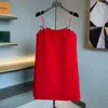 Vestidos de camisola pretos, vermelhos e brancos com laços de diamante feitos à mão, vestidos sexy, vestidos de grife