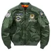 Veste de pilote de mouche de l'armée de l'air, bombardier tactique militaire de vol aéroporté pour hommes, manteau chaud d'automne et d'hiver pour moto 240115