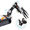 CC Sunfounder Robotic Arm Edge Kit متوافق مع Arduino R3 - ذراع روبوت لتعلم STEM Education101 قطع 240116