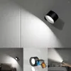 Lampada da parete Luce per interni Batteria ricaricabile USB Caldo/Naturale/Bianco 3 livelli di luminosità Controllo touch Nero