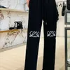 2024SS LO Spring Women Women Pants Designer Prouts Fashion Letter