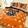 Bedding Light Luxe en hoog gevoel Silk vierdelige set Set Set Set Silk Beddengoed Designer beddengoedsets neem contact met ons op om foto's met logo te bekijken