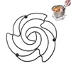 Double Boilers 1PC Stainless Steel Round Steamer Rack And Streamer Insert Cooking Stand For Cooker Household Kitchen Tools