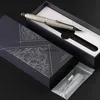 噴水ペンギフト噴水ペンMajohn A1 AK1 Press Fountain Pen with Fish Scaleパターン