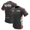 Été 2024 Aprilia court vêtements de sport F1 rallye impression 3D respirant séchage rapide court populaire col rond t-shirt style décontracté