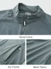 Summer Upf 40 UV Proof Men Skin Coats Stand Colle Breattable Thin Thin Coolsunscreen ClothingCasual Jackets Plus Size 8xl 240115