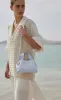 Kvinnor Totes väska Fashion Semester med axelkopplingar Rems Luxurys Designer Gym Cross Body Underarm Hand Bag äkta läderväska