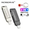 USB Flash Drives Iphone Lightning USB 3.0 Flash Drive 256GB For IOS iPad PC Silver/Black OTG Pen drive 128GB 2 in 1 Pendrive 64GB Memory stick