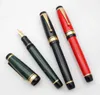 نافورة أقلام الهدايا أقلام النافورة JD Metal Big Fountain Pen مع محول M Nib 0.7 مم كتابة حبر القلم للمكاتب STONDER