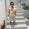 Brand Baby T-shirts Tiger pattern print cotton child tees Size 100-160 kids designer clothes boys girl Short Sleeve Jan10