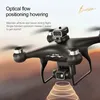 S116 Borstelloze drone met afstandsbediening met dubbele camera, optische stroompositionering, vierzijdige infraroodobstakelvermijding