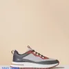 Week End Walk Sneakers Loropinas Casual Shoes New Mesh Cowhide Patchwork Casual Sports Men's Shoes Classic and Versatile Trend med kontrasterande färger HB 3YCV