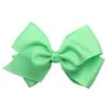 40st 20Pair Boutique Grosgrain Hair Bows Alligator Clips for Girls Toddlers Kids Baby Hair Accessories 240116