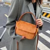 Sacos de noite inverno de pelúcia ombro para mulheres de alta qualidade crossbody saco moda bolsas e bolsas designer mensageiro bonito satchel