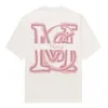 Paris Style Numéro Puff Imprimer Tee Designer T-shirt Printemps Eté Casual Mode Skateboard Hommes Femmes Tshirt 24ss 0113