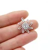 Charms Sun Moon And Star Charm Bracelet Kit Making Supplies Diy Stainless Steel Necklace Pendant Jewelry Creation Trinket Decoration